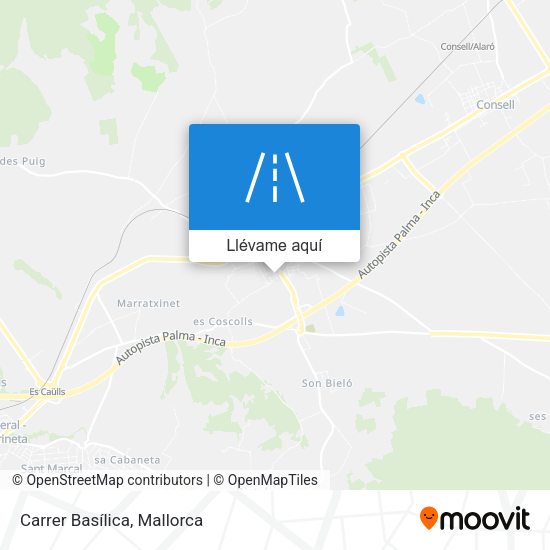Mapa Carrer Basílica