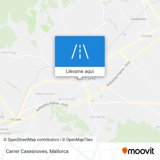 Mapa Carrer Casesnoves