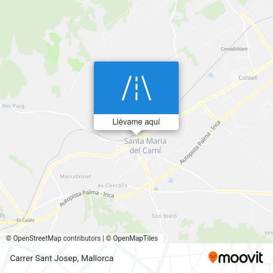 Mapa Carrer Sant Josep