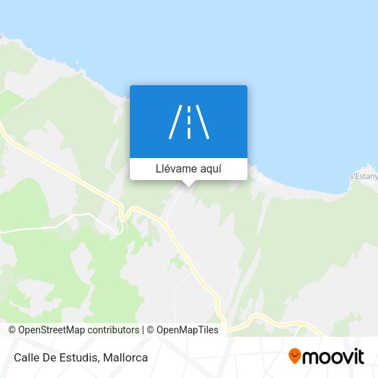 Mapa Calle De Estudis