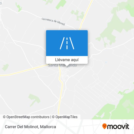 Mapa Carrer Del Molinot