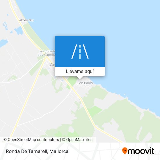 Mapa Ronda De Tamarell