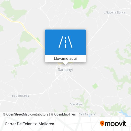 Mapa Carrer De Felanitx