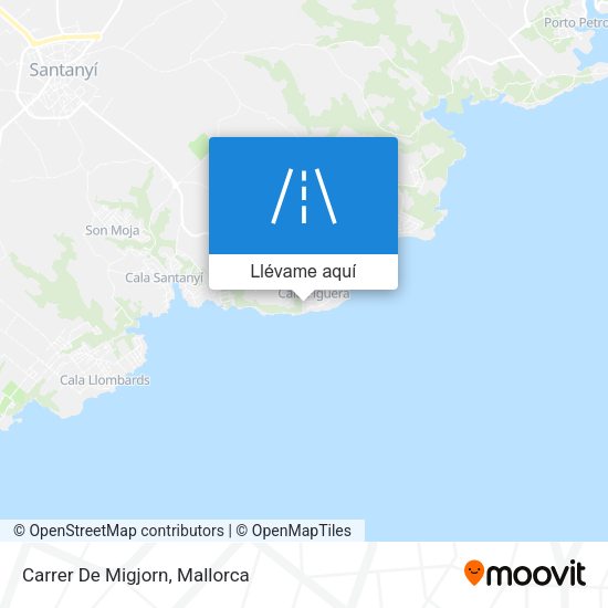 Mapa Carrer De Migjorn