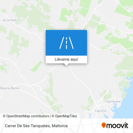 Mapa Carrer De Ses Tanquetes