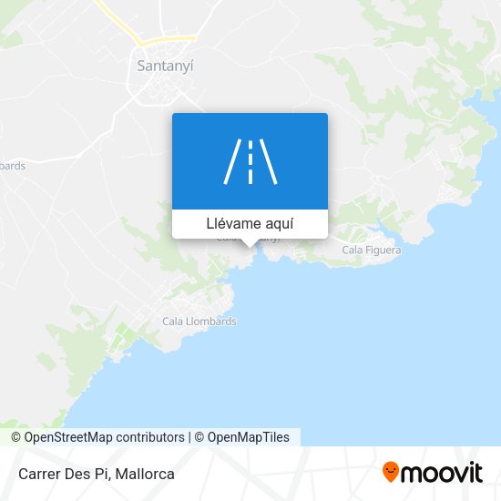 Mapa Carrer Des Pi