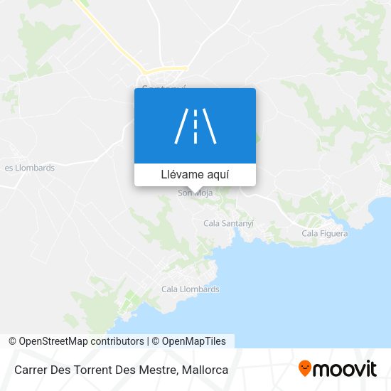 Mapa Carrer Des Torrent Des Mestre