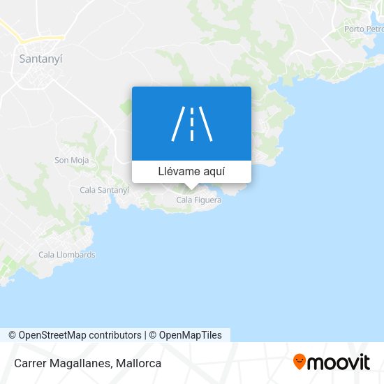 Mapa Carrer Magallanes