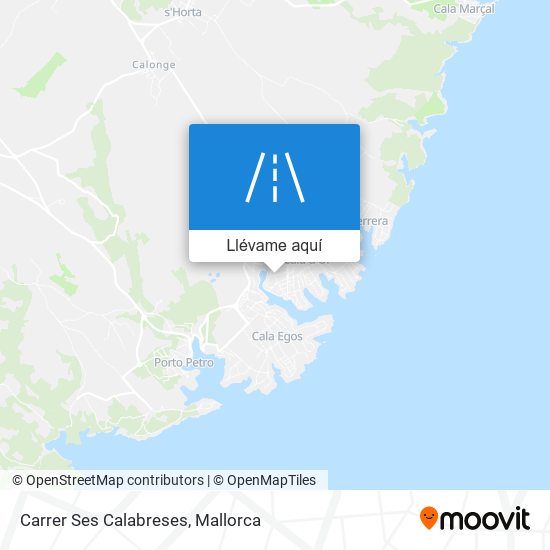 Mapa Carrer Ses Calabreses