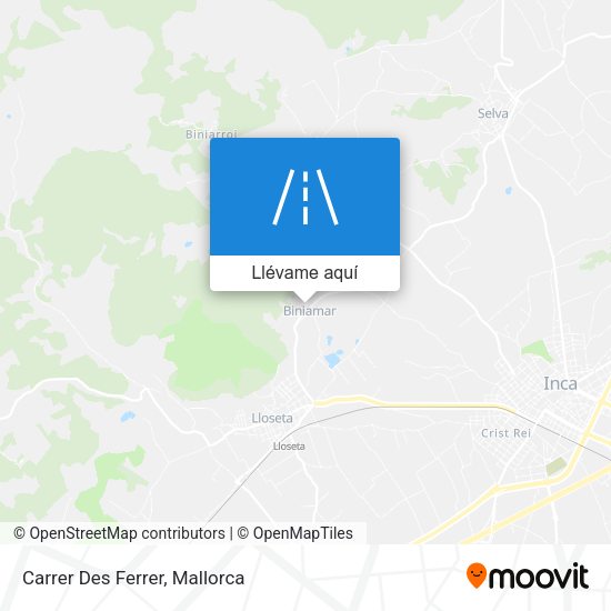 Mapa Carrer Des Ferrer