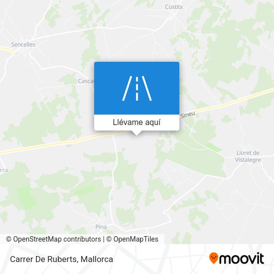 Mapa Carrer De Ruberts