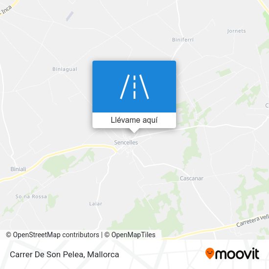 Mapa Carrer De Son Pelea
