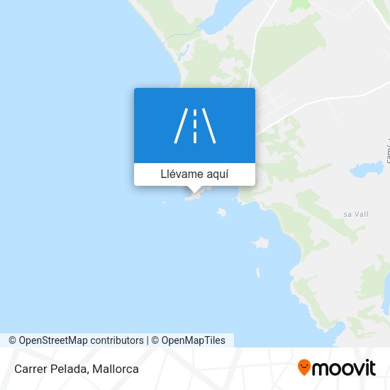 Mapa Carrer Pelada