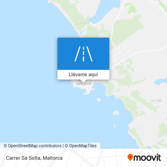 Mapa Carrer Sa Solta