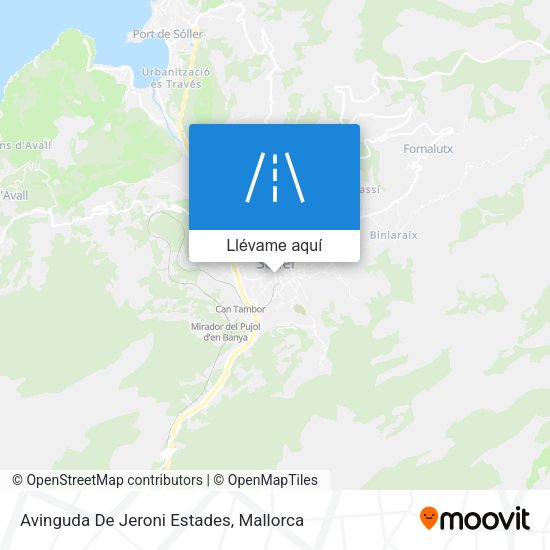 Mapa Avinguda De Jeroni Estades