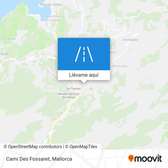 Mapa Camí Des Fossaret