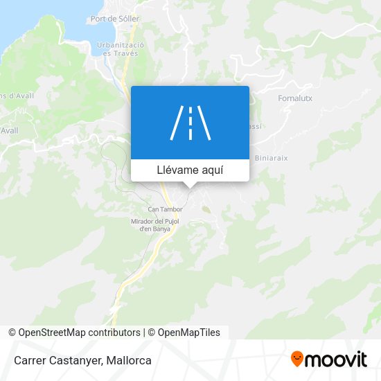 Mapa Carrer Castanyer