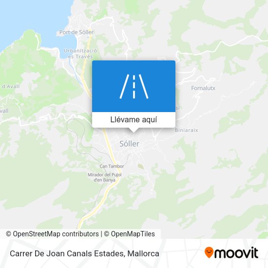 Mapa Carrer De Joan Canals Estades