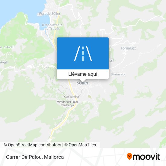 Mapa Carrer De Palou