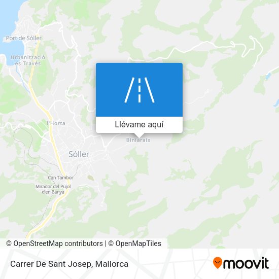 Mapa Carrer De Sant Josep