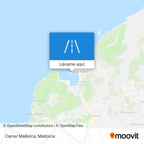 Mapa Carrer Mallorca