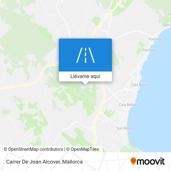 Mapa Carrer De Joan Alcover
