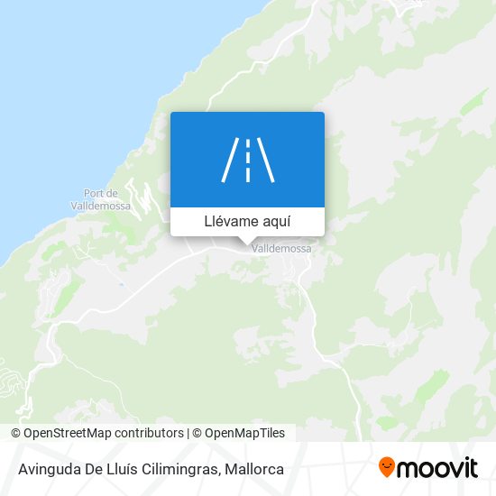 Mapa Avinguda De Lluís Cilimingras