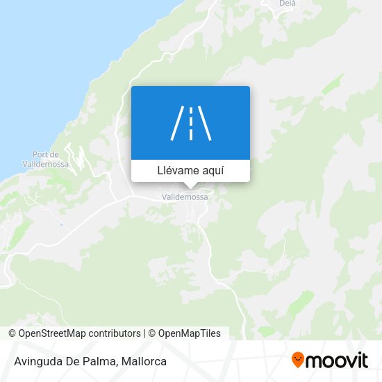Mapa Avinguda De Palma