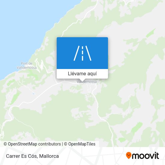 Mapa Carrer Es Cós