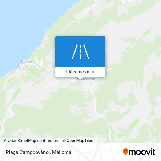 Mapa Plaça Campdevànol
