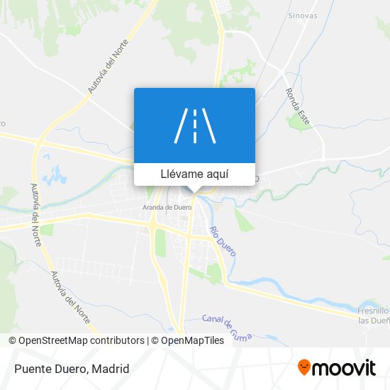 Mapa Puente Duero