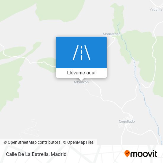 Mapa Calle De La Estrella