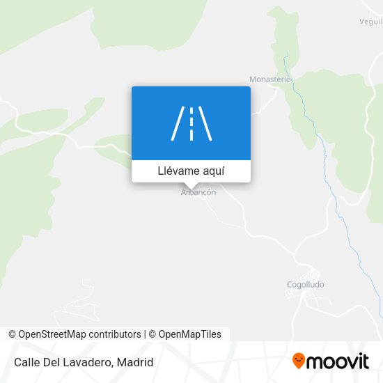 Mapa Calle Del Lavadero