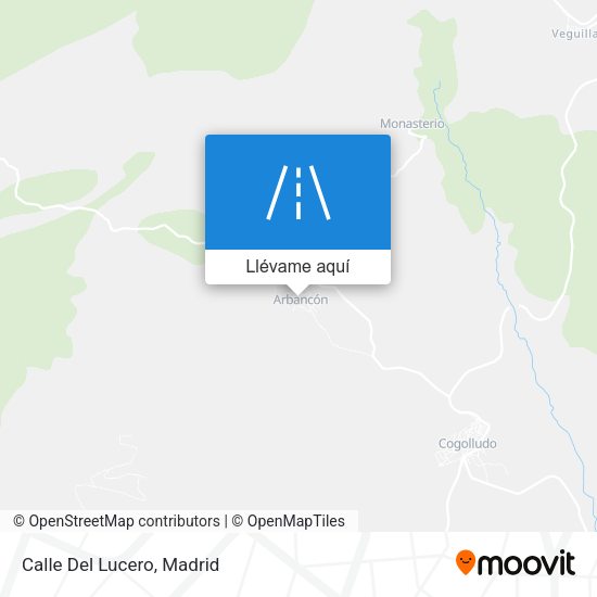 Mapa Calle Del Lucero