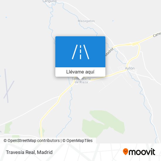 Mapa Travesía Real