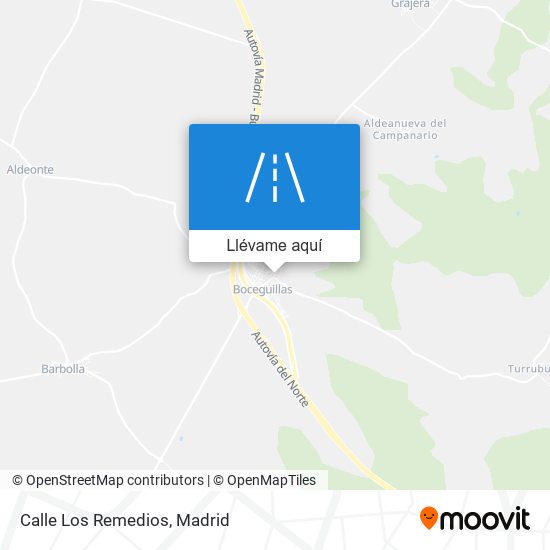 Mapa Calle Los Remedios