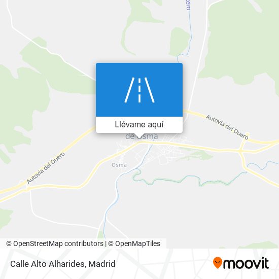 Mapa Calle Alto Alharides