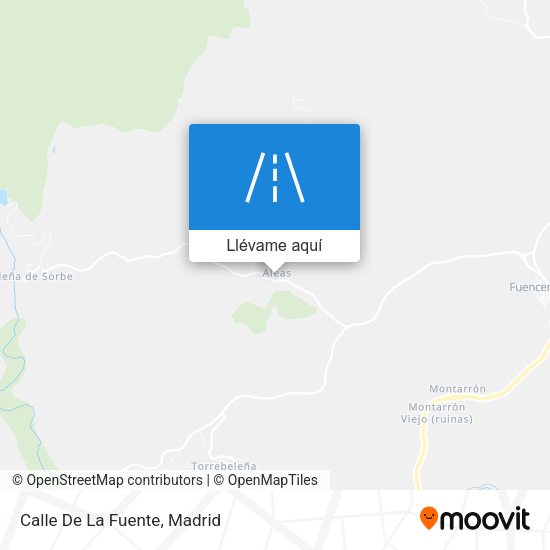 Mapa Calle De La Fuente