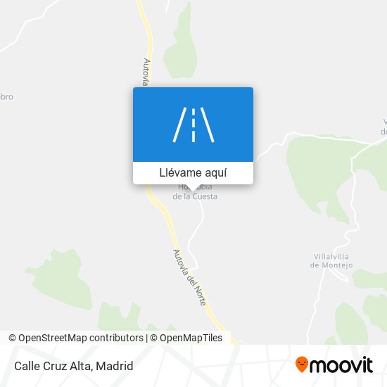 Mapa Calle Cruz Alta