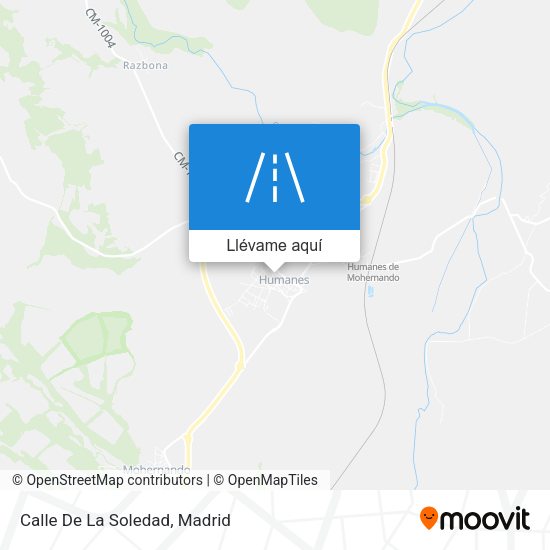 Mapa Calle De La Soledad