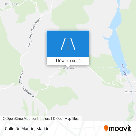 Mapa Calle De Madrid