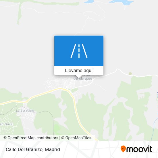 Mapa Calle Del Granizo