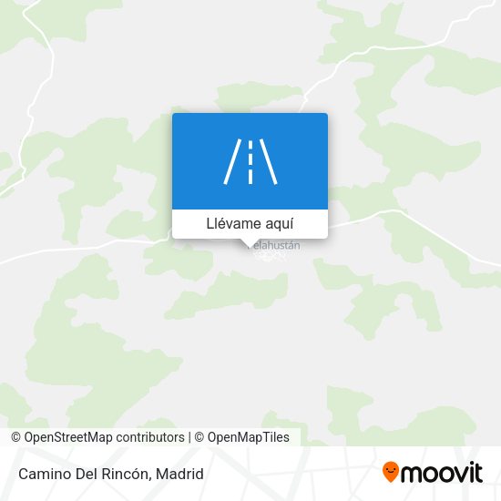 Mapa Camino Del Rincón