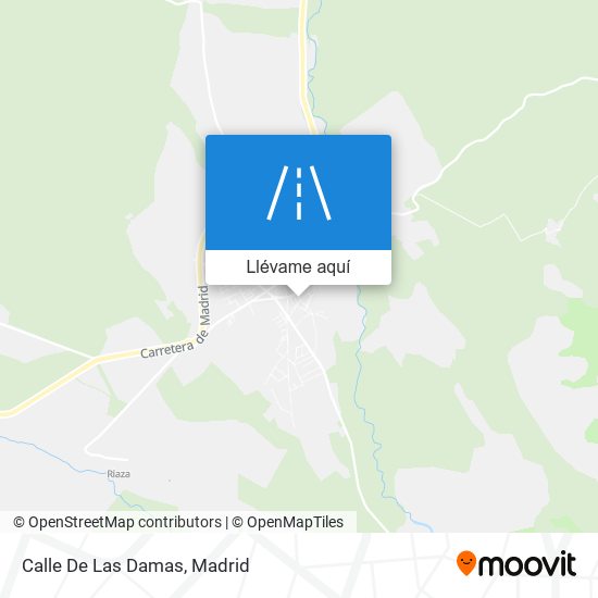 Mapa Calle De Las Damas