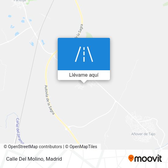 Mapa Calle Del Molino