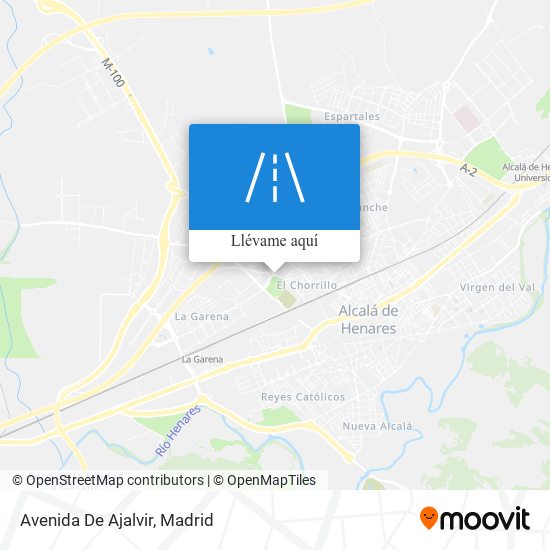 Mapa Avenida De Ajalvir