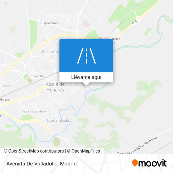 Mapa Avenida De Valladolid