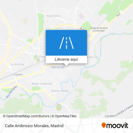 Mapa Calle Ambrosio Morales