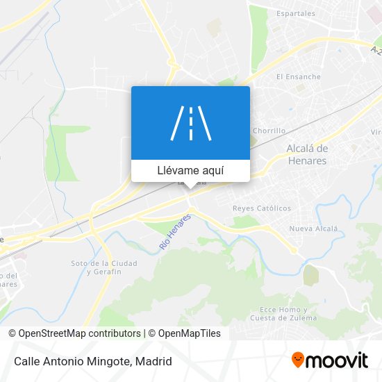 Mapa Calle Antonio Mingote