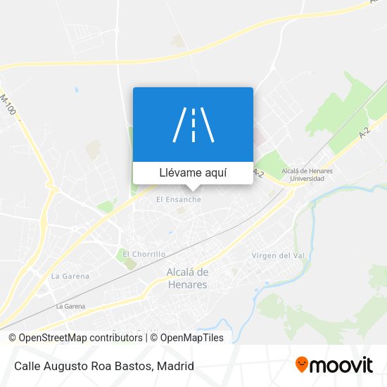 Mapa Calle Augusto Roa Bastos